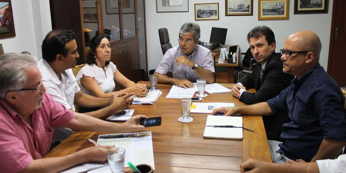 Coordenadores do GCF com Jorge Viana