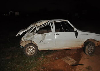 Mulher morre em acidente na BR-317