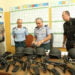 Novos armamentos foram doados pelo Ministério da Justiça