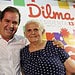 Perpétua Almeida e Tião Viana agradeceram carinho de dona Francisca Assis