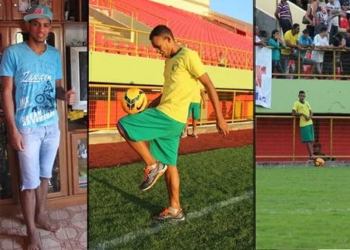 Jogador Alex Souza, meio-campo do São Francisco