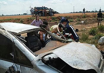 Acidente na BR-364 deixa duas vítimas fatais