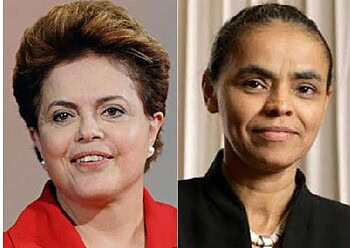 Pesquisa indica empate técnico entre Marina Silva e Dilma Rousseff no 2º turno