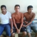 Cinco homens são presos com escopetas e drogas