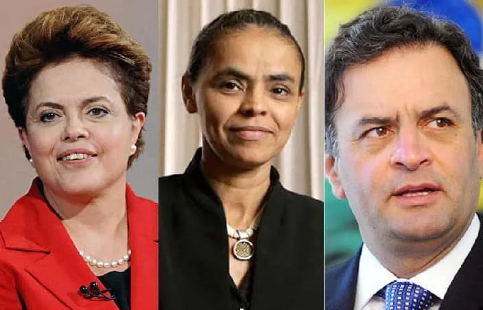 Dilma e Aécio estão subindo nas pesquisas e Marina caindo
