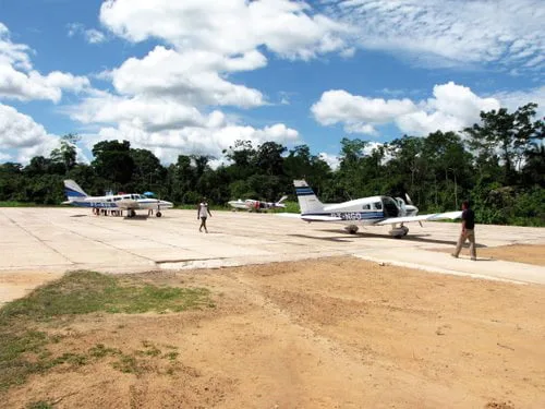 Campos de pouso estão operando, apesar das restrições