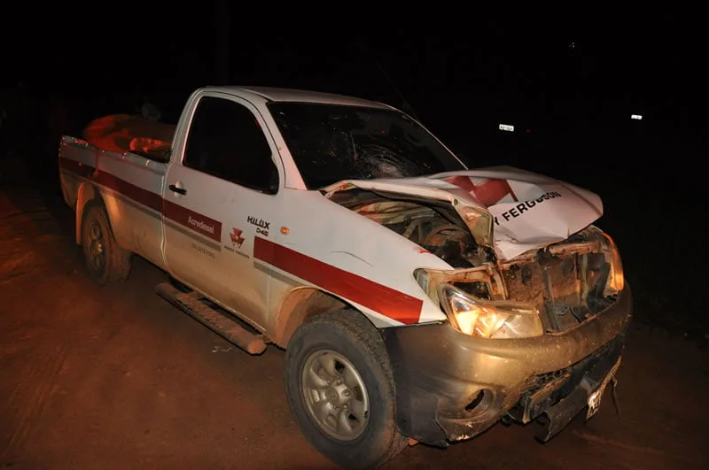Ciclista morre atropelado por caminhonete na BR-364