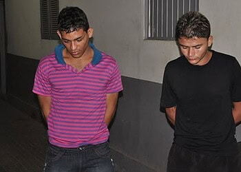 João Paulo e Witalo foram flagrados com duas televisões e dois notebooks