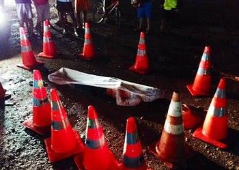 Homem trabalhava na hora em que o raio o atingiu