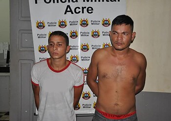 Janilson Neri e Ruicharles Lopes foram presos pelo Bope