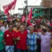 Candidato da Frente Popular de mãos dadas com lideranças no Vale do Juruá