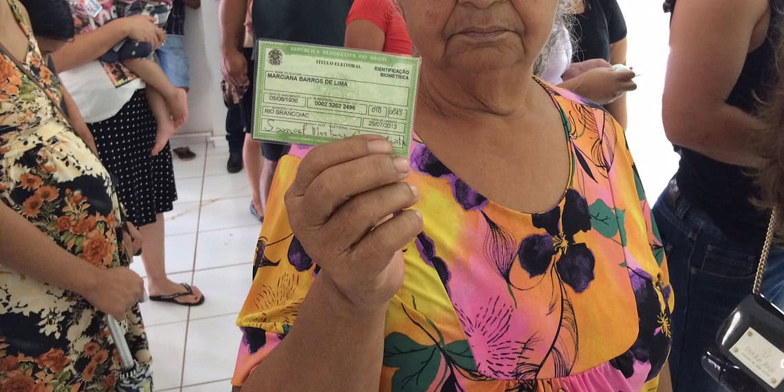Marciana acredita que o voto dela mudará o país
