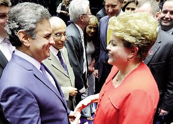 Dilma Rousseff e Aécio Neves vão disputar segundo turno na corrida presidencial