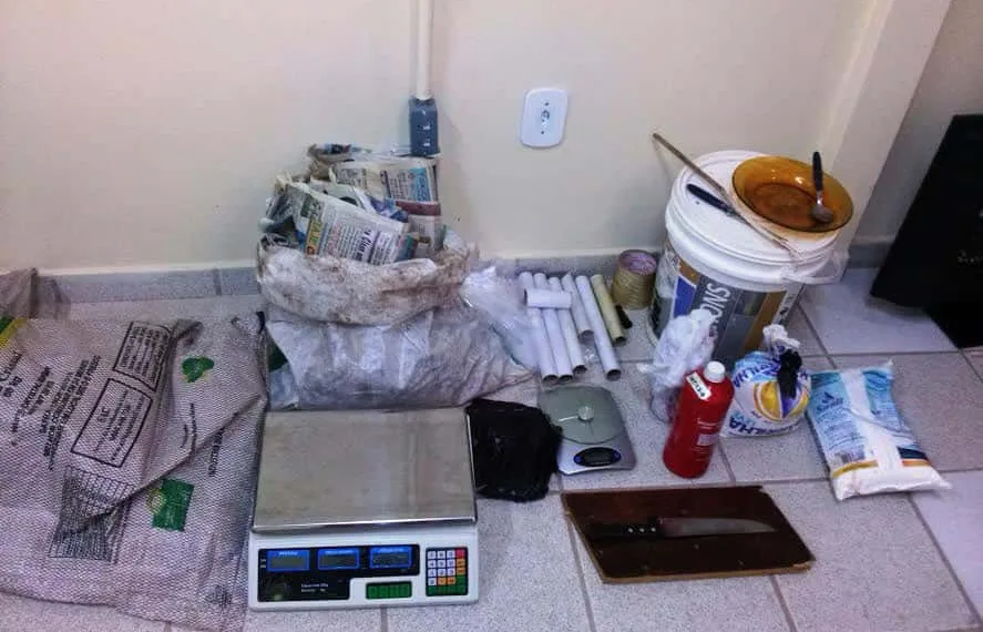 Polícia Civil prende traficante com dinheiro e 16,8 quilos de maconha
