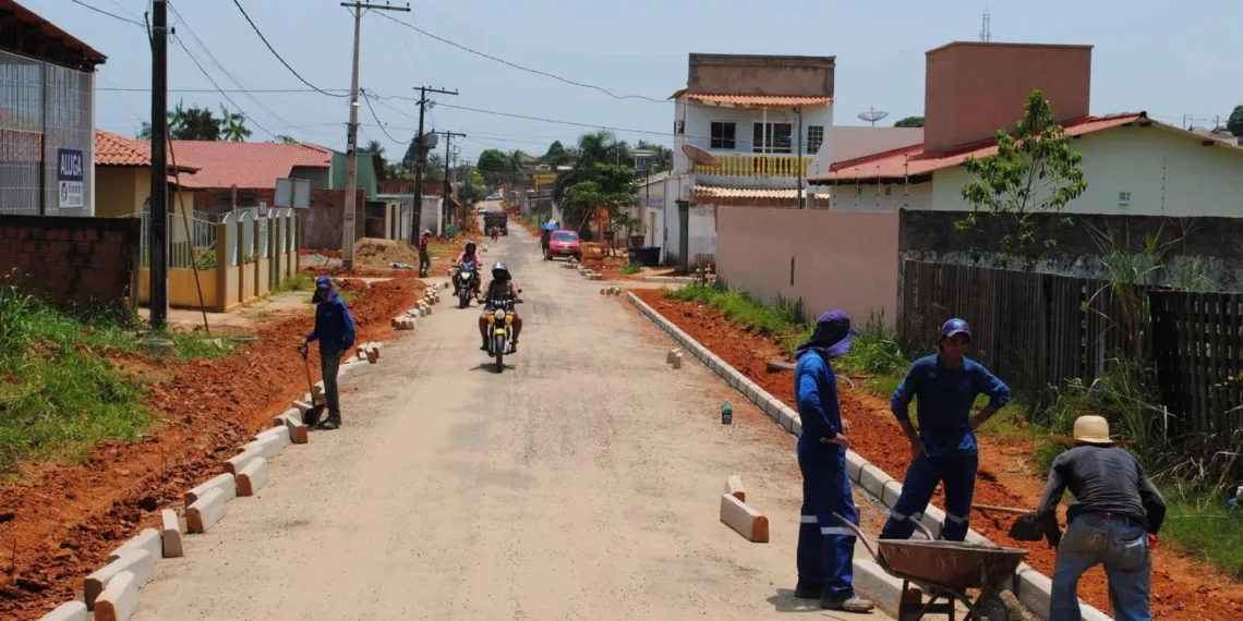 Investimento nas obras de pavimentação é de R$ 33 milhões