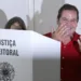 Candidato no momento do voto: otimismo no 2º turno