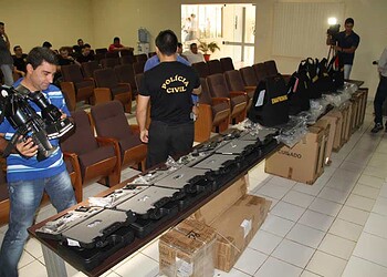 Equipamentos foram mostrados ontem à imprensa