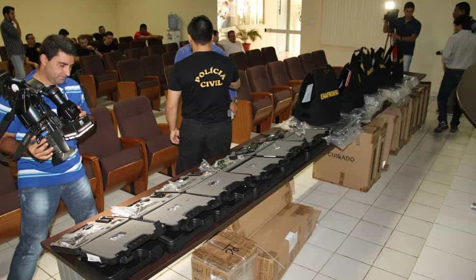 Equipamentos foram mostrados ontem à imprensa
