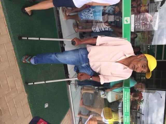 “Sou um exemplo de força de vontade”, diz ex-seringueiro deficiente de 72 anos