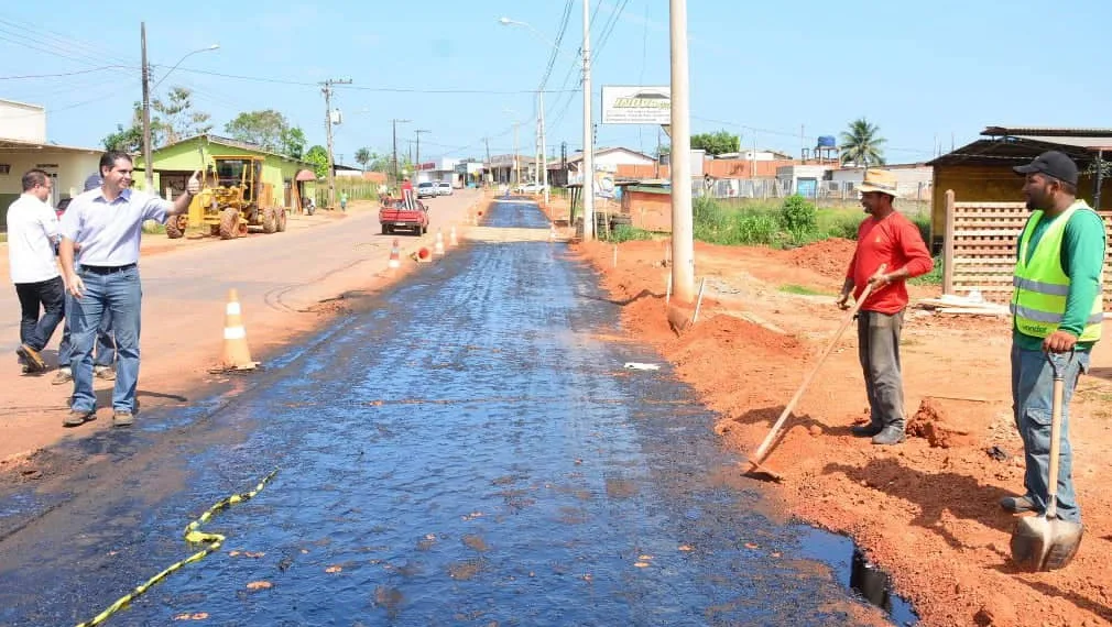 Prefeito visitou obras de vias estruturantes da cidade que passam por duplicação