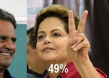 Aécio Neves (PSDB) e Dilma Rousseff (PT) estão tecnicamente empatados