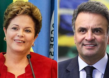 Institutos mostram vantagem de Dilma sobre Aécio