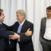 Governador Tião Viana ao lado de Guilherme Lacerda em reunião no Acre em 2012