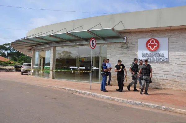 Assaltantes invadem Hospital das Clínicas e tentam roubar caixa