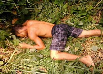 Polícia esteve no local para identificar o corpo, que foi levado ao IML para procedimentos