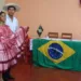 Foram apresentadas danças típicas como mostra culural