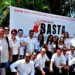 Oficiais de justiça fazem manifestação no Centro