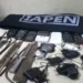 Facas e celulares são apreendidos em presídio