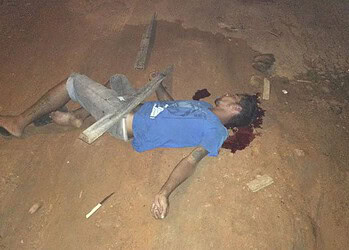 Usuário de drogas pegou uma faca para assaltar e acabou levando ‘surra’ a ripadas