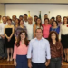 Acompanhado da primeira-dama e da futura vice-governadora, Tião Viana anunciou a equipe de governo para o seu próximo mandato