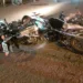 Acidente entre duas motocicletas deixa dois feridos e um morto