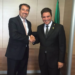 Gladson estevem em audiência com Gilberto Occhi (PP-MG)