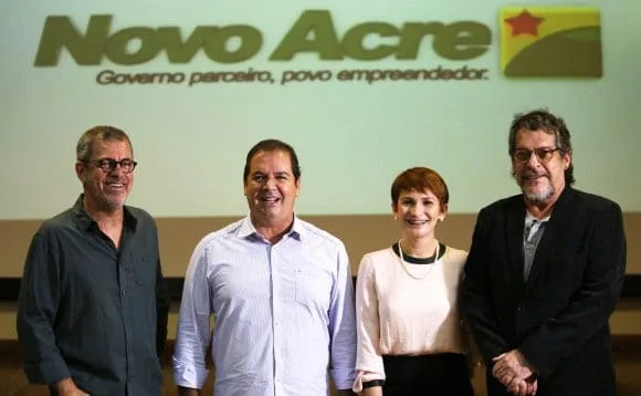 Governador e equipe apresentaram a nova logomarca e slogan