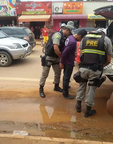 Após ação, motorista foi encaminhado à delegacia