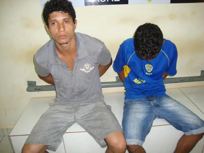 Os dois acusados foram presos logo após o assalto