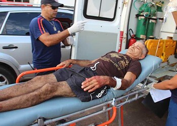 Arnaldo Aguiar, 45, estava na frente de casa quando tiroteio começou no local