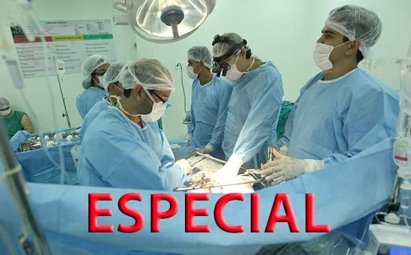 Seis cirurgias foram realizadas no último fim de semana: quatro transplantes de rins e dois de fígado; a equipe cirurgiã foi liderada pelo médico especialista Tércio Genzini