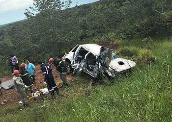 Empresário acreano sofre acidente de carro em estrada do Mato Grosso