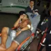 Mesmo atingida, vítima correu para fugir do criminoso