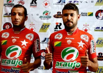 Zagueiro Tyrone e meia Rilber Silva, reforços do Estrelão