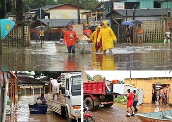 Prefeito e governador alertam para cuidados que a população deve tomar diante cheia histórica