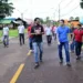 Prefeito e equipe visitaram o parque de exposições