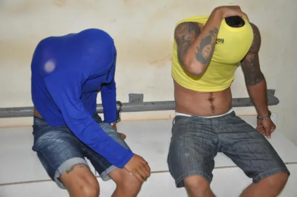 Agepens flagram detentos do semiaberto tentando entrar com drogas no presídio