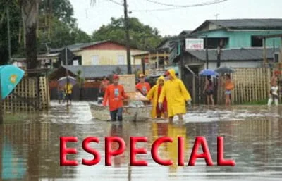 Cheias dos rios desabrigam milhares de acreanos