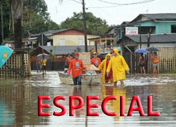 Cheias dos rios desabrigam milhares de acreanos