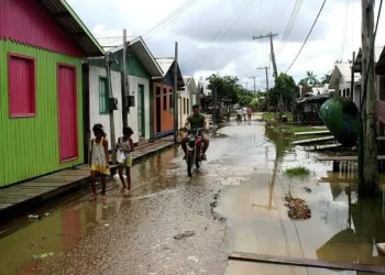 Cheia faz Defesa Civil do AM decretar situação de emergência em 5 cidades